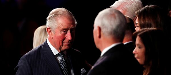Britain's Prince Charles speaks to U.S. Vice President Mike Pence during the World Holocaust Forum Britain's Prince Charles speaks to U.S. Vice President Mike Pence during the World Holocaust Forum - Sputnik International