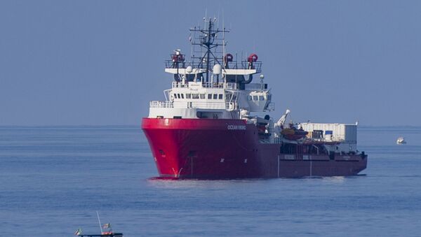 Migrant Rescue Ship Ocean Viking - Sputnik International