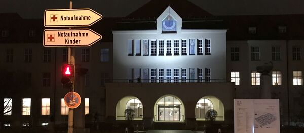 The main entrance, with a sign for the emergency room, of the Klinikum Schwabing is pictured, after Germany has declared its first confirmed case of the deadly coronavirus The main entrance, with a sign for the emergency room, of the Klinikum Schwabing is pictured, after Germany has declared its first confirmed case of the deadly coronavirus - Sputnik International