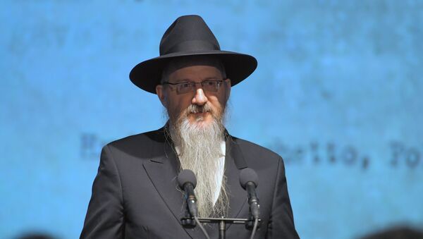 The chief rabbi of Russia, Berl Lazar - Sputnik International