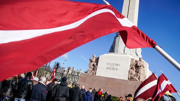Nazi Veterans Waffen-SS rally in Riga - Sputnik International