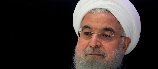 Iranian President Hassan Rouhani speaks at a news conference on the sidelines of the United Nations General Assembly in New York, U.S., September 26, 2019. - Sputnik International