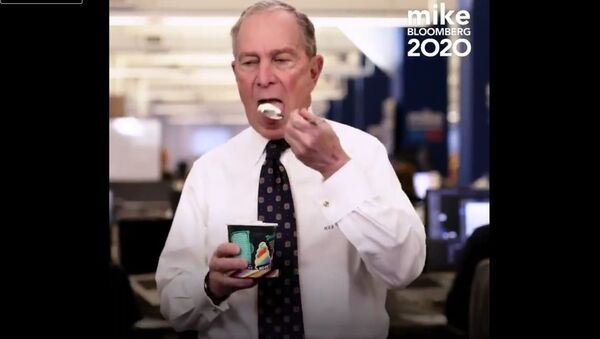 Mike Bloomberg eats 'Big Gay Ice Cream' in a viral campaign ad - Sputnik International