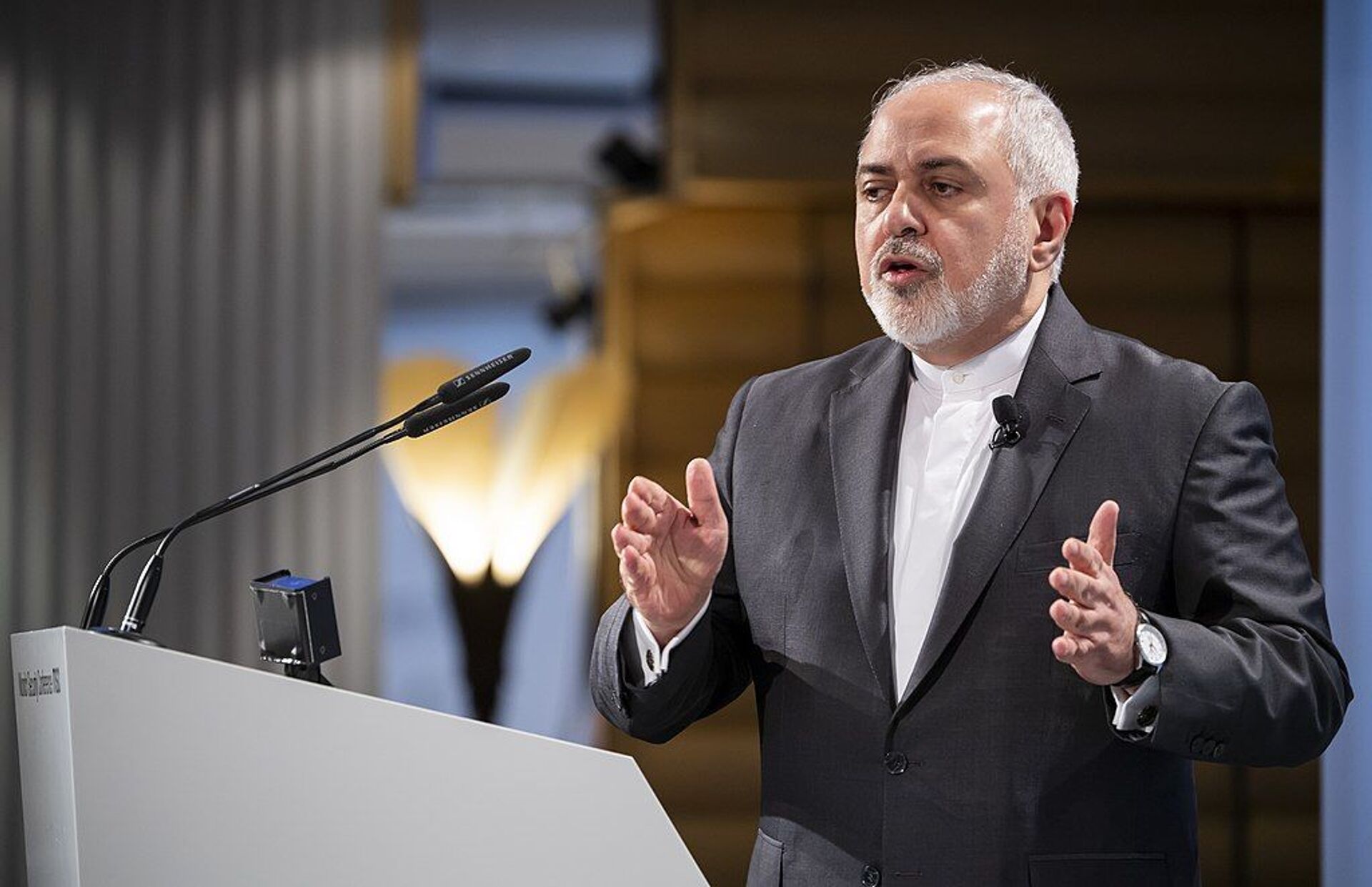 Iran's Zarif Says Leaked Tape Sparked ‘Domestic Infighting’, Touts 'Synergy' of Military & Diplomacy - Sputnik International, 1920, 28.04.2021