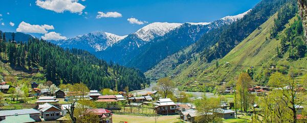 View From Sharda Fort, Azad Jammu & Kashmir, Pakistan - Sputnik International