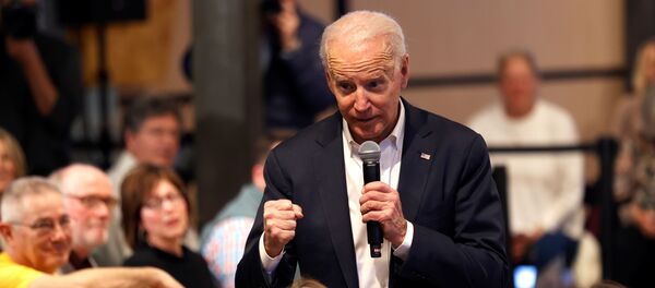 Democratic 2020 U.S. presidential candidate and former Vice President Joe Biden speaks during a campaign event in Newton, Iowa, U.S., January 30, 2020 Democratic 2020 U.S. presidential candidate and former Vice President Joe Biden speaks during a campaign event in Newton, Iowa, U.S., January 30, 2020 - Sputnik International