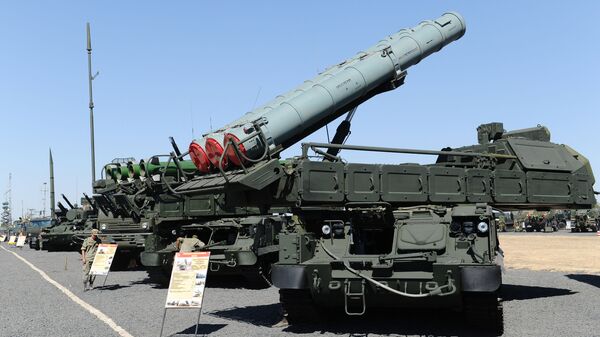 Buk-M3 at a defence show in southern Russia. File photo. - Sputnik International
