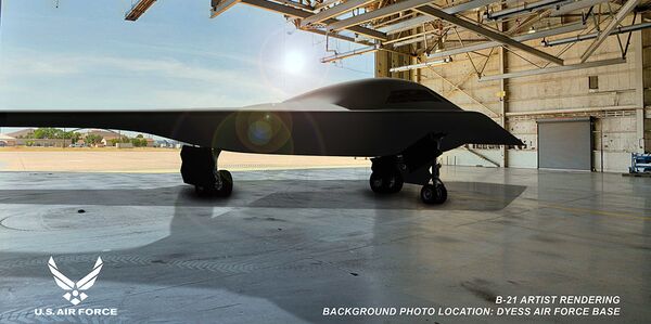 Photos: US Air Force Debuts New Images of B-21 Raider Stealth Bomber  - Sputnik International