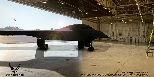 Photos: US Air Force Debuts New Images of B-21 Raider Stealth Bomber  - Sputnik International
