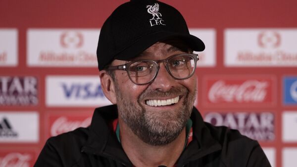 Liverpool manager Jurgen Klopp speaks during a press conference - Sputnik International