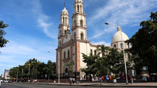 The Cathedral of Our Lady of the Rosario, where the daughter of Mexican drug lord Joaquin El Chapo Guzman got married recently according to local media, is seen in Culiacan, Mexico February 1, 2020 - Sputnik International
