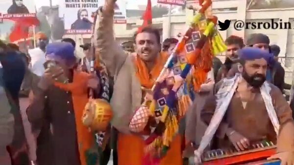 Hindus stage a protest in Pakistan’s Sindh province - Sputnik International