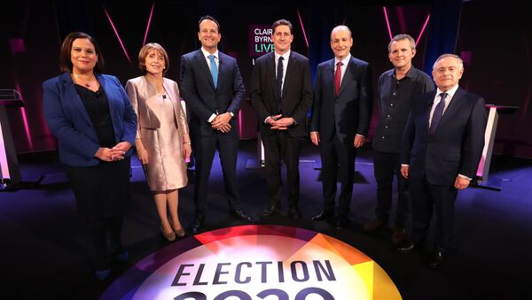 Irish politicians line up for a TV debate - Sputnik International