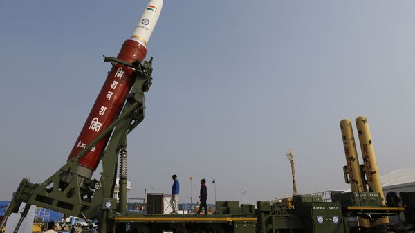 Mission Shakti, an anti-satellite missile, in Lucknow, India - Sputnik International