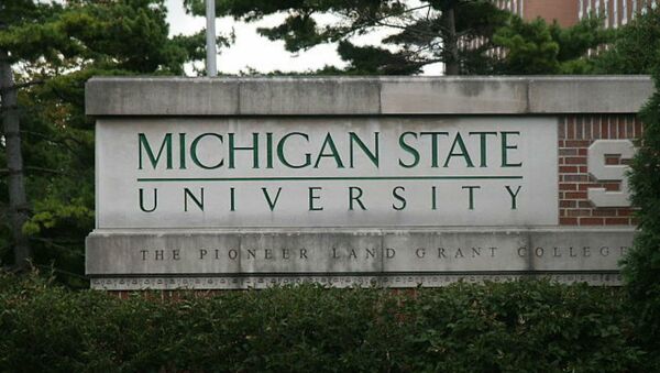 Michigan State University sign - Sputnik International