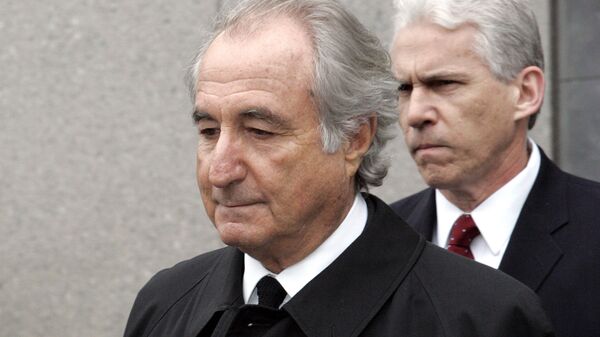 In this Tuesday, March 10, 2009, file photo, former financier Bernie Madoff exits federal court in Manhattan, in New York. Madoff asked a federal judge Wednesday, Feb. 5, 2020, to grant him a “compassionate release” from his 150-year prison sentence, saying he has terminal kidney failure and less than 18 months to live.  - Sputnik International