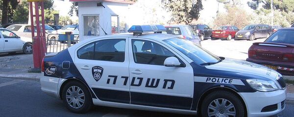 Israel Police squad car Israel Police squad car - Sputnik International