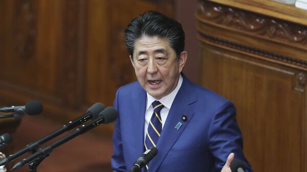 Japanese Prime Minister Shinzo Abe in Tokyo - Sputnik International
