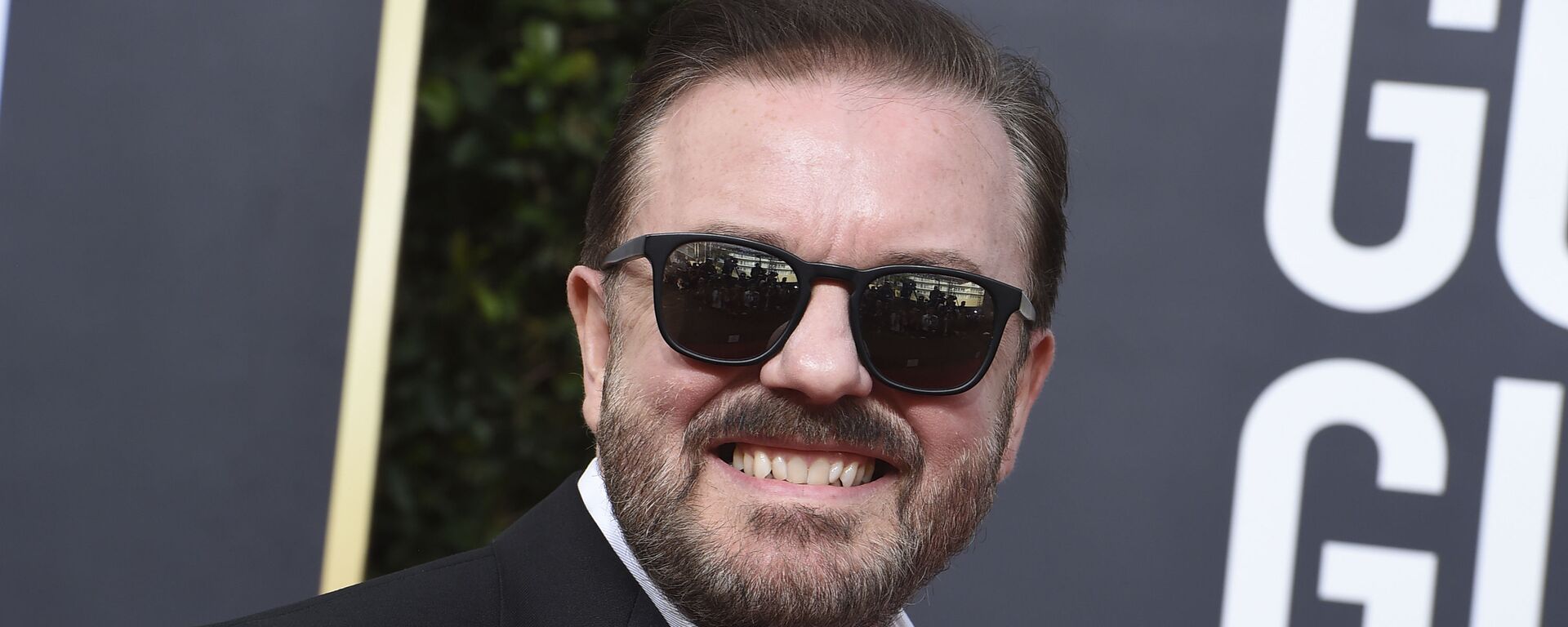 Ricky Gervais arrives at the 77th annual Golden Globe Awards at the Beverly Hilton Hotel on Sunday, Jan. 5, 2020, in Beverly Hills, Calif.  - Sputnik International, 1920, 20.10.2021