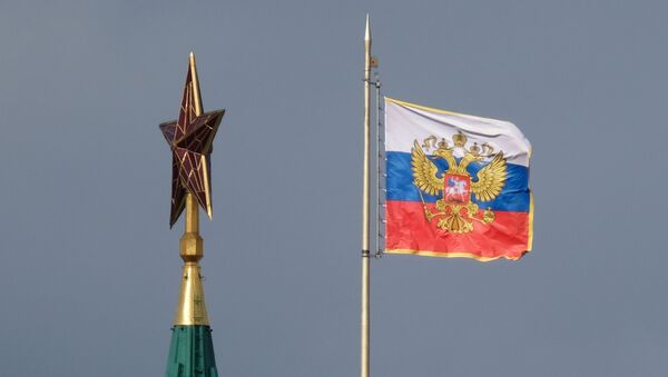 Russian flag on Red Square - Sputnik International
