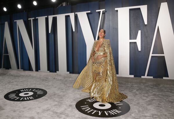 Tracee Ellis Ross attends the Vanity Fair Oscar party in Beverly Hills following the 92nd Academy Awards, in Los Angeles, California on 9 February 2020.     - Sputnik International