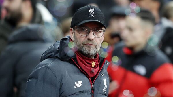 Liverpool's manager Jurgen Klopp looks on before the English Premier League soccer match between West Ham Utd and Liverpool at the London Stadium in London, Wednesday 29 January 2020 - Sputnik International