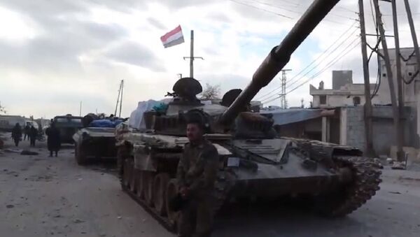 Syrian Army prepares to retake M-5 highway - Sputnik International