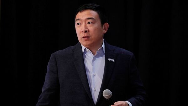 Democratic 2020 U.S. presidential candidate and entrepreneur Andrew Yang - Sputnik International