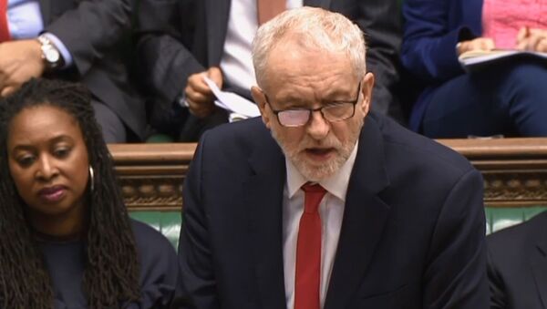 Jeremy Corbyn at House of Commons During PMQs 12 February 2020 no 2 - Sputnik International