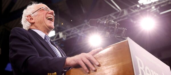 Democratic U.S. presidential candidate Senator Bernie Sanders - Sputnik International