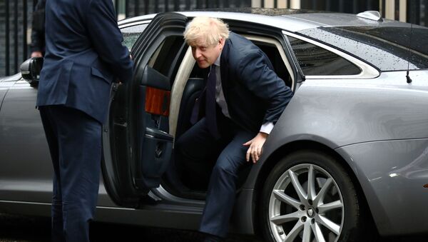 Britain's Prime Minister Boris Johnson arrives at Downing Street in London, Britain February 13, 2020.  - Sputnik International