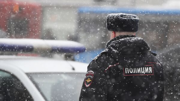 Police officer in Moscow, Russia - Sputnik International
