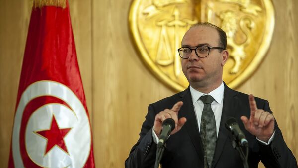 Prime Minister-designate Elyes Fakhfakh speaks during a press conference in Tunis - Sputnik International
