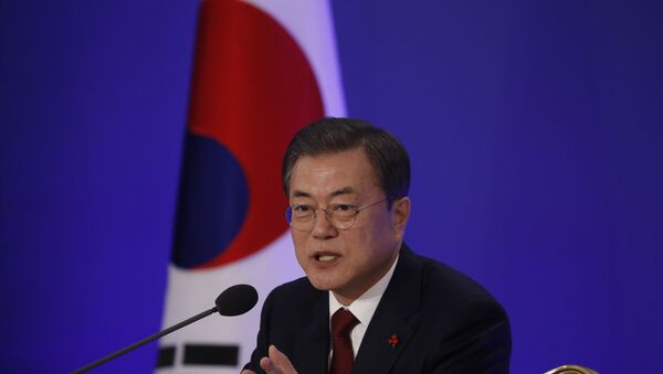 South Korean President Moon Jae-in on January 14, 2020 - Sputnik International