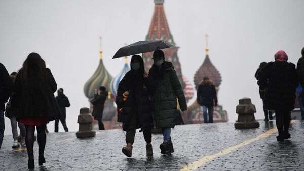 Tourists on the Red Square in Moscow - Sputnik International