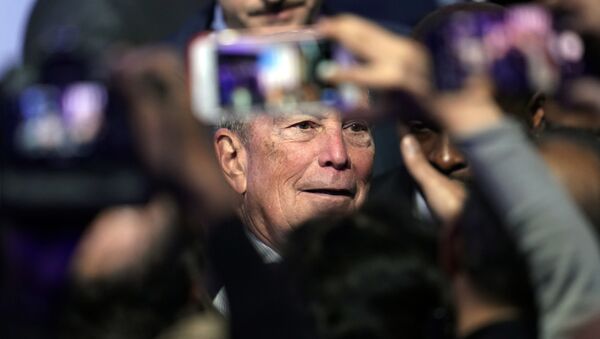 Democratic presidential candidate and former New York City Mayor Michael Bloomberg - Sputnik International