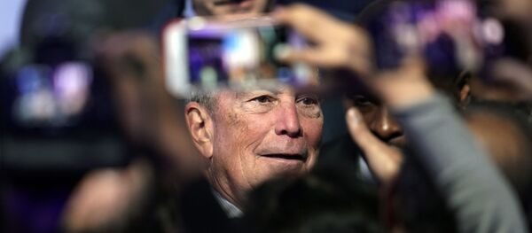 Democratic presidential candidate and former New York City Mayor Michael Bloomberg - Sputnik International