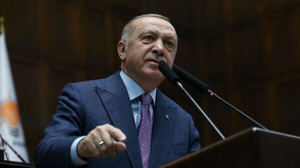 Turkish President Tayyip Erdogan in Ankara - Sputnik International