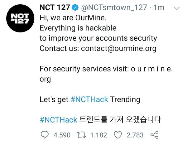 Polite Hackers Break into NCT 127's Official Twitter Account Polite Hackers Break into NCT 127's Official Twitter Account - Sputnik International