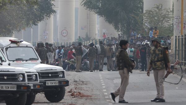 Protests in Delhi - Sputnik International