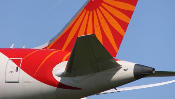 VT-ANL Boeing 788 Air India Tail  - Sputnik International