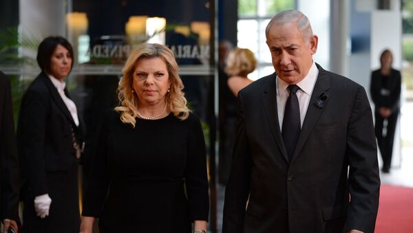 Israeli Prime Minister Benjamin Netanyahu and his wife Sarah Netanyahu - Sputnik International