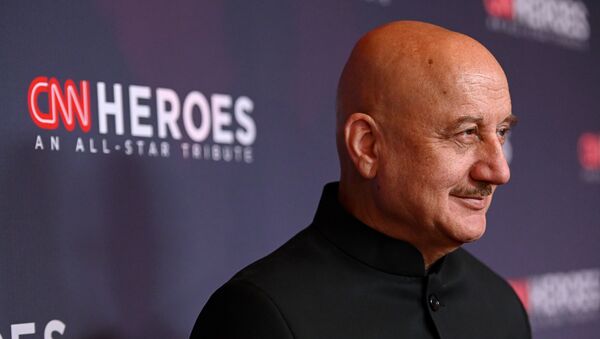 NEW YORK, NEW YORK - DECEMBER 08: Anupam Kher attends CNN Heroes at the American Museum of Natural History on December 08, 2019 in New York City. - Sputnik International