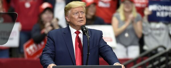 President Donald Trump in Charlotte, N.C. - Sputnik International