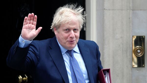 Britain's Prime Minister Boris Johnson waves as he leaves Downing Street in London, Britain, February 26, 2020 - Sputnik International