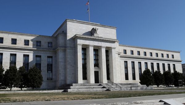 FILE PHOTO: Federal Reserve Board building on Constitution Avenue is pictured in Washington, U.S., March 19, 2019 - Sputnik International