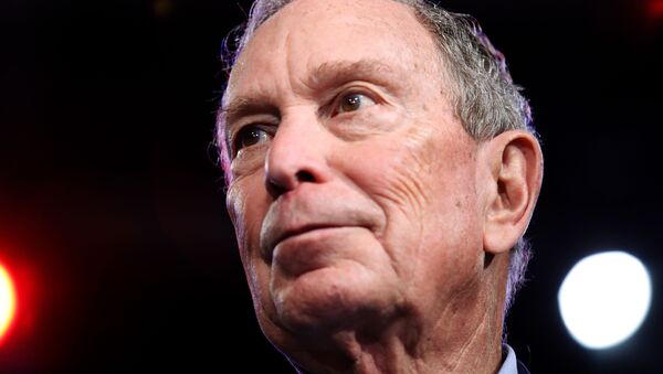 Democratic U.S. presidential candidate Michael Bloomberg speaks at his Super Tuesday night rally in West Palm Beach, Florida - Sputnik International