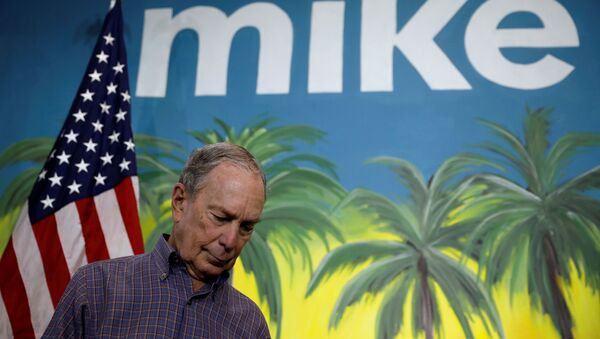 Democratic U.S. presidential candidate Michael Bloomberg waits to speak as he takes part in a press conference at his campaign office in Little Havana, Miami, Florida, U.S., March 3, 2020 - Sputnik International