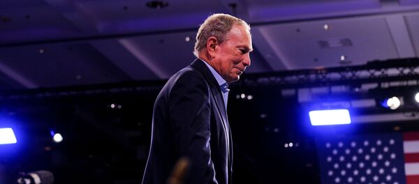 Democratic U.S. presidential candidate Michael Bloomberg attends his Super Tuesday night rally in West Palm Beach, Florida, U.S., March 3, 2020 - Sputnik International