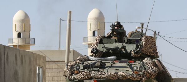 US army soldiers at the Tze'elim Urban Warfare Training Centre (UWTC) base in southern Israel - Sputnik International